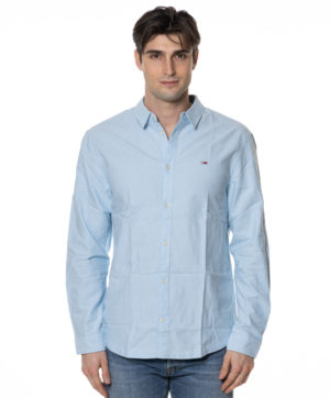 TOMMY HILFIGER CAMICIA TH15408 BLU-1