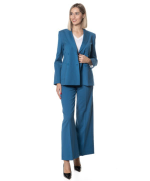 WEEKEND by MaxMara GIACCA WKS24NERVOSO BLU-3