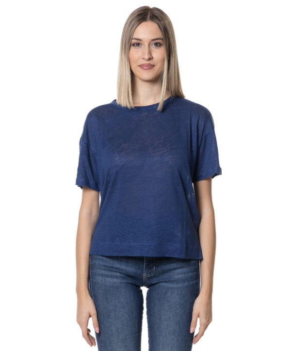 WEEKEND by MaxMara T-SHIRT WKS24FALLA BLU-1