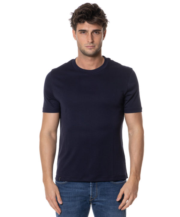 A-ROVESCIO T-SHIRT RVM3300 BLU-1