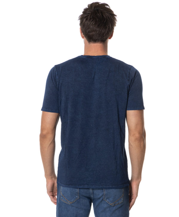 A-ROVESCIO T-SHIRT RVM33075 BLU-2