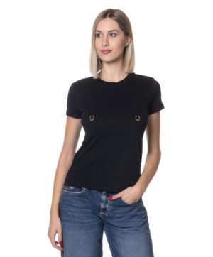 ELISABETTA FRANCHI T-SHIRT CBMA02441E2 NER-3