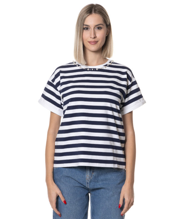 LIU JO T-SHIRT LJMA4330J4698 BIA-1