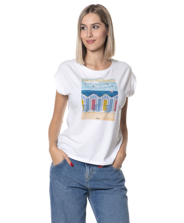 LIU JO T-SHIRT LJMA4338J5003 GHI-3