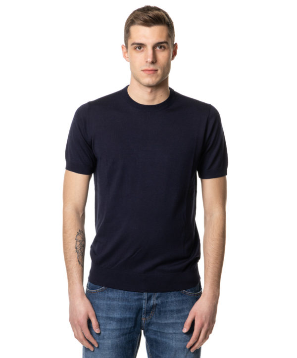 PAOLO PECORA T-SHIRT PPA010F200 BLU-1