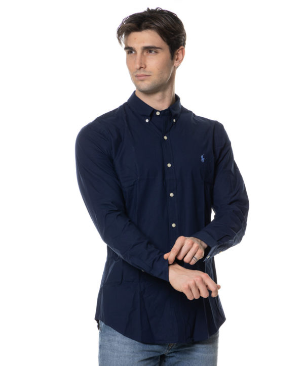 POLO RALPH LAUREN CAMICIA RL832480 BLU-3