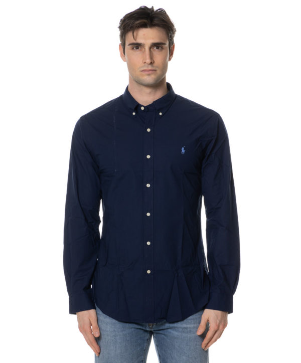 POLO RALPH LAUREN CAMICIA RL832480 BLU-1