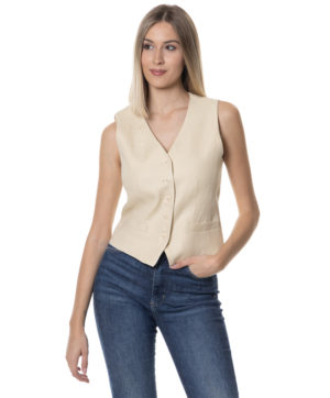 WEEKEND by MaxMara GILET WKS24PACCHE BEI-3