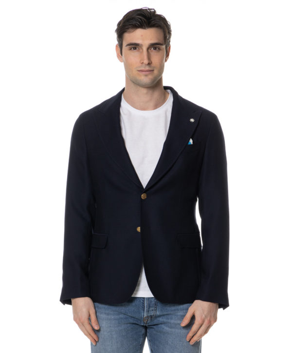 MANUEL RITZ GIACCA MZG2748Y233318 BLU-1