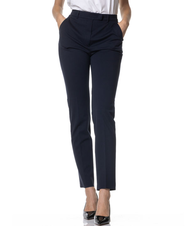 MaxMara STUDIO PANTALONE XSS24ANANANS BLU-3