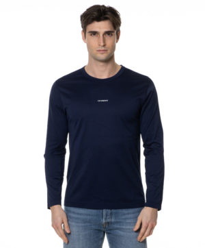 C.P. COMPANY T-SHIRT CPTS258A006374G BLU-1