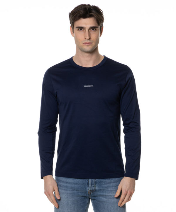 C.P. COMPANY T-SHIRT CPTS258A006374G BLU-1