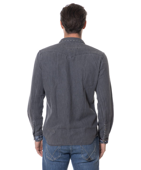 GABRIELE BELLINI CAMICIA GLTRIKE GRI-2