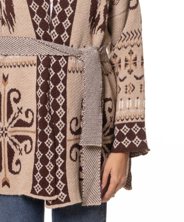 AKEP MAXI CARDIGAN AKDMGKD07058 SAB-4