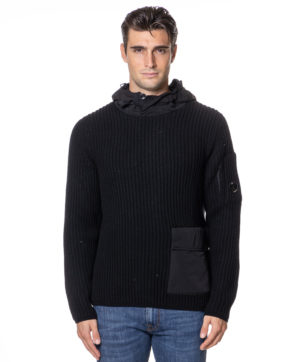 C.P. COMPANY MAGLIA CPKN225A005504M NER-1