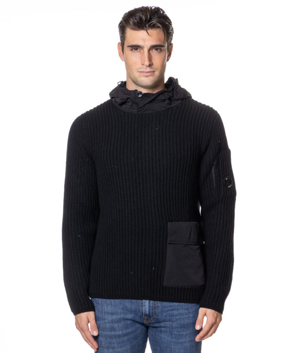 C.P. COMPANY MAGLIA CPKN225A005504M NER-1