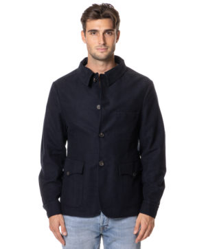 DOPPIAA OVERSHIRT DPAAKIMT7300 BLN-1