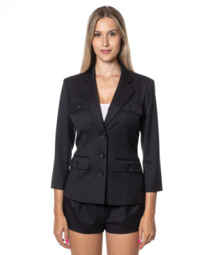 ELISABETTA FRANCHI GIACCA CBGI10746E2 NER-1