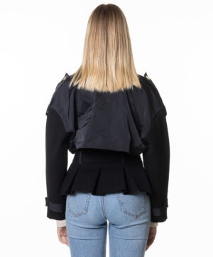 ELISABETTA FRANCHI GIUBBINO CBJK05M47E2 NER-2