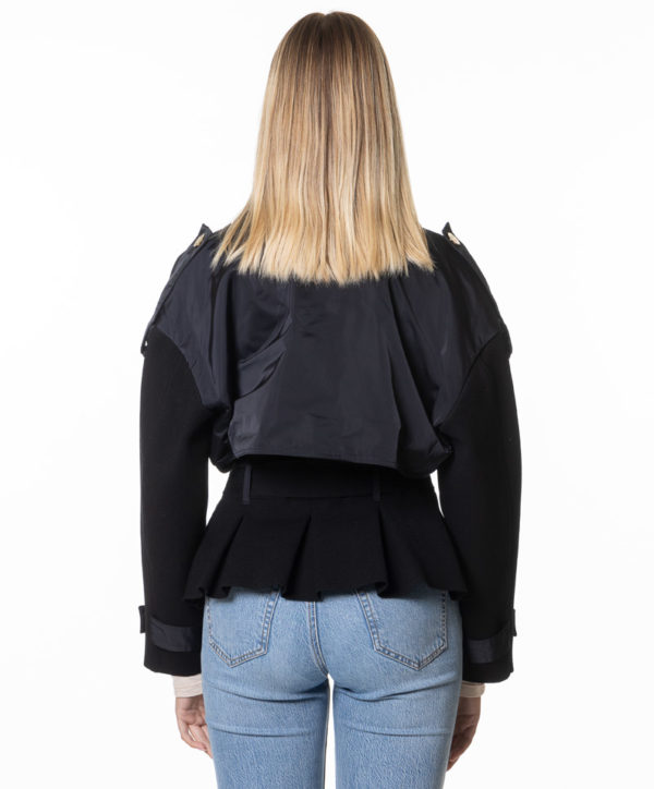 ELISABETTA FRANCHI GIUBBINO CBJK05M47E2 NER-2