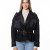 ELISABETTA FRANCHI GIUBBINO CBJK05M47E2 NER-1