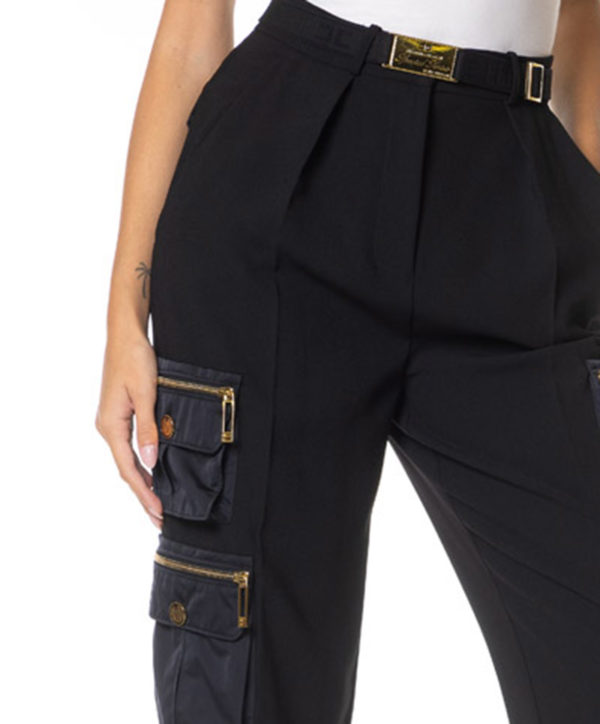 ELISABETTA FRANCHI PANTALONE CBPA04546E2 NER-4