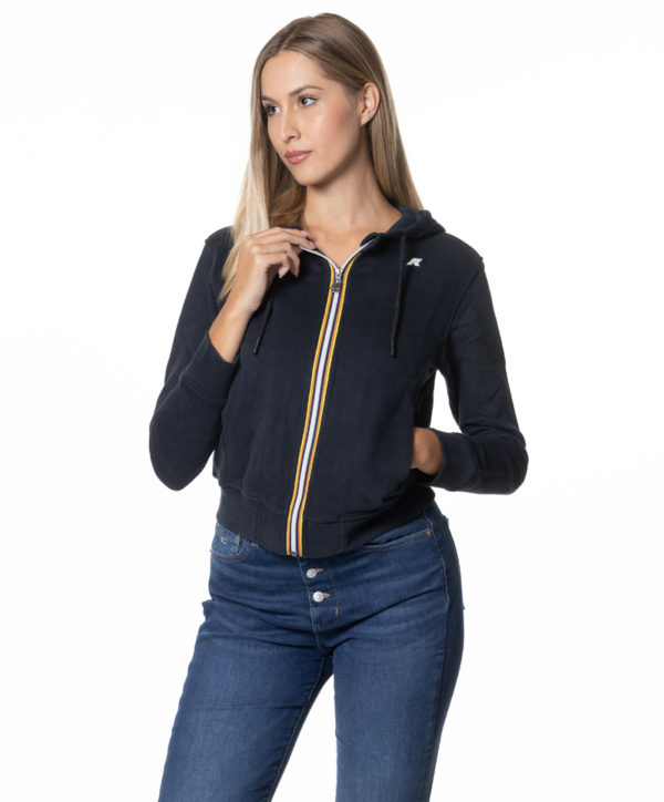K-WAY FELPA KYDW24K3137ZW NER-3