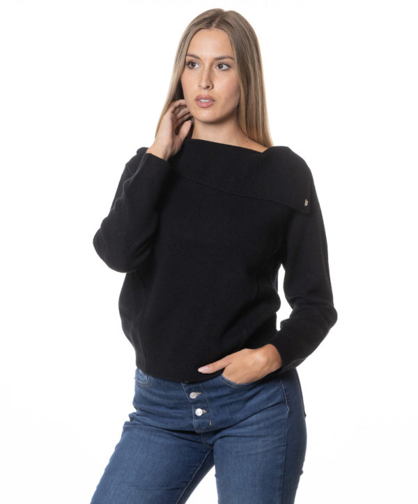 LIU JO MAGLIA LJCF4032MA210 NER-3