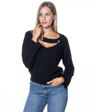 LIU JO MAGLIA LJCF4033MA86O NER-3