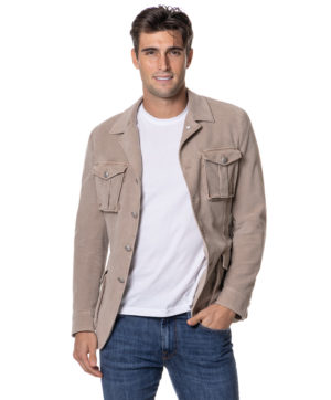 LUBIAM FIELD JACKET LU280825522 BEI-3