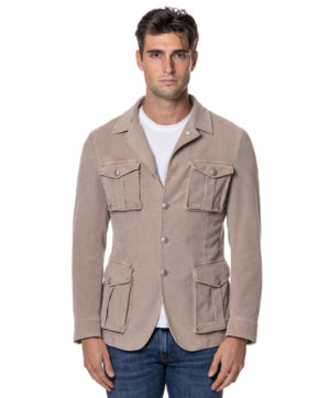 LUBIAM FIELD JACKET LU280825522 BEI-1