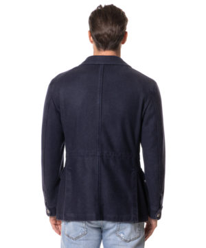LUBIAM FIELD JACKET LU288125525 BLU-2