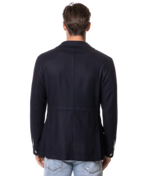 LUBIAM FIELD JACKET LU288125527 BLU-2