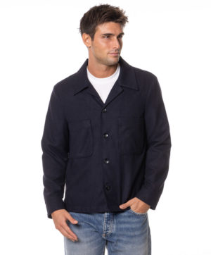 OFFICINA36 OVER SHIRT OF7642CALLAS BLU-3