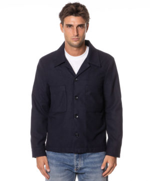 OFFICINA36 OVER SHIRT OF7642CALLAS BLU-1