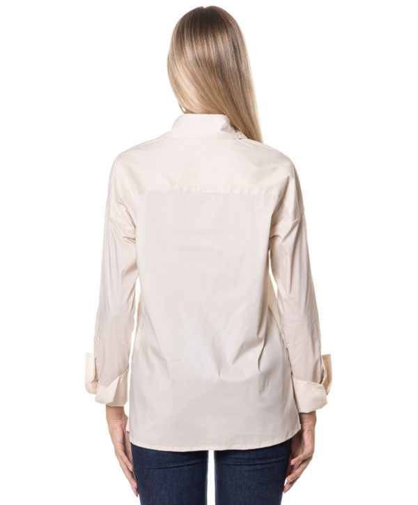 SKILLS&GENES CAMICIA SKD266C05W602 BEI-2