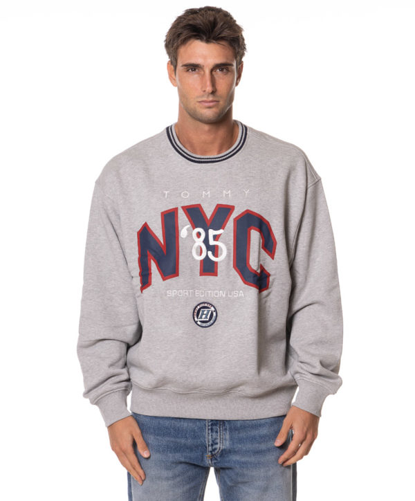 TOMMY HILFIGER FELPA TH20092 GRI-1