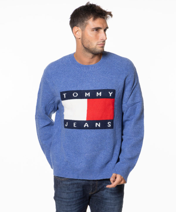 TOMMY HILFIGER MAGLIA TH19442 BLU-3