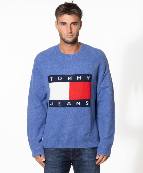 TOMMY HILFIGER MAGLIA TH19442 BLU-1