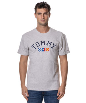 TOMMY HILFIGER T-SHIRT TH16846 GRI-1