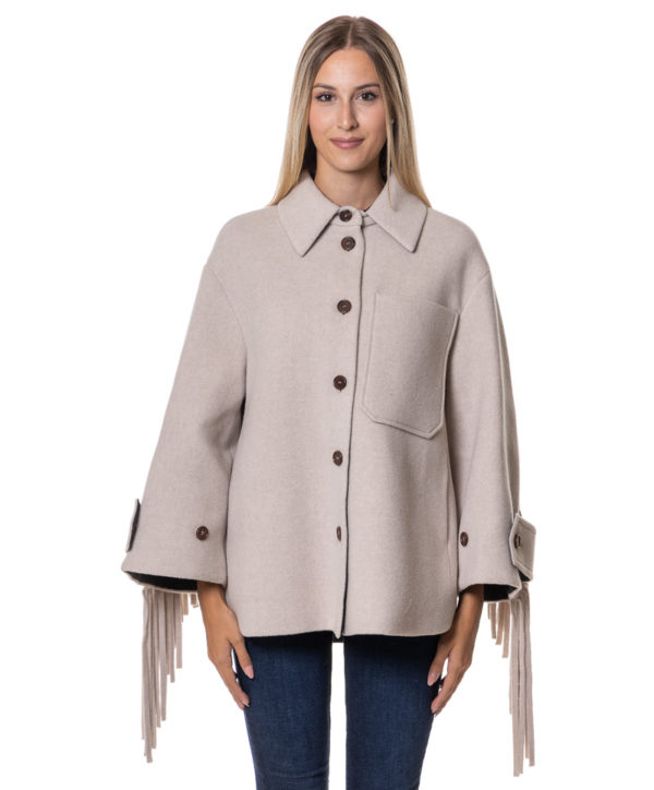 T_COAT CAPPOTTO TCDTSFC03 BEI-1