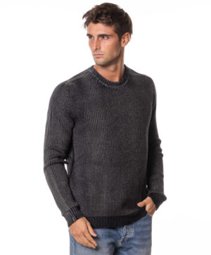 A-ROVESCIO MAGLIA REVERSIBILE RVM40245 NER-3