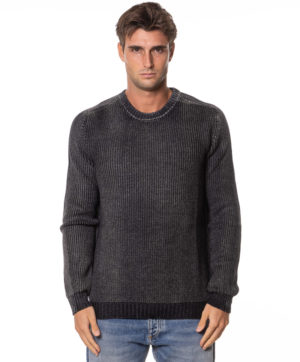 A-ROVESCIO MAGLIA REVERSIBILE RVM40245 NER-1