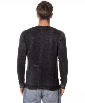 A-ROVESCIO MAGLIA RVW40145 NER-2