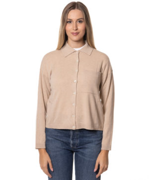 ALPHA STUDIO CAMICIA ALD8042L BEI-1