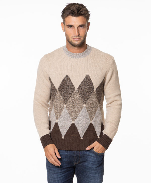 BALLANTYNE MAGLIA BYB2P2125WI01 BEI-3