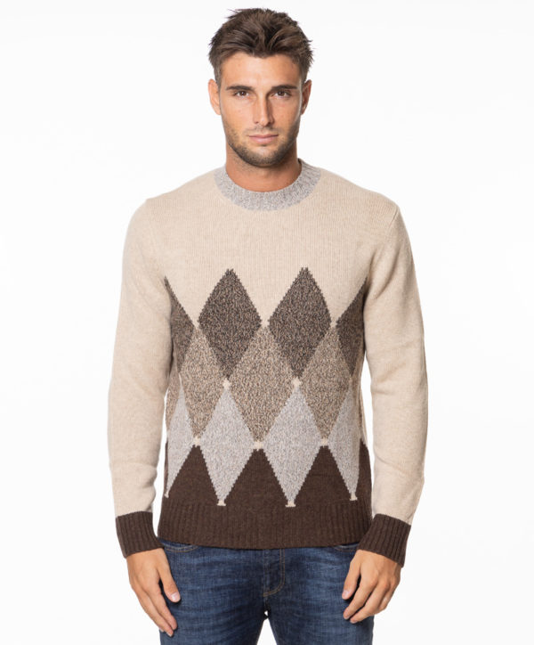 BALLANTYNE MAGLIA BYB2P2125WI01 BEI-1