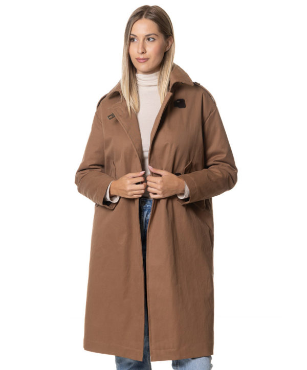 BAZAR DELUXE TRENCH BZS10013099 BEI-4