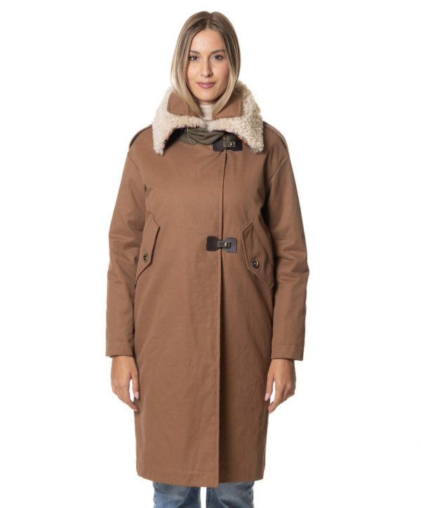 BAZAR DELUXE TRENCH BZS10013099 BEI-1