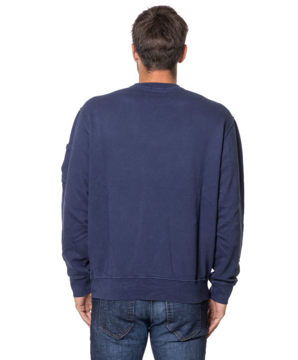 C.P. COMPANY FELPA CPSS060A006372R BLU-2